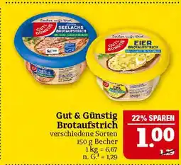 Marktkauf Gut & günstig brotaufstrich Angebot