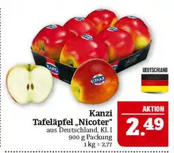 Marktkauf Kanzi tafeläpfel nicoter Angebot