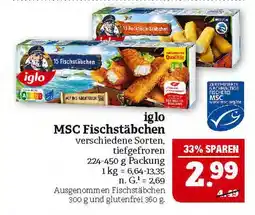 Marktkauf Iglo msc fischstäbchen Angebot