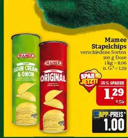 Marktkauf Mamee stapelchips Angebot