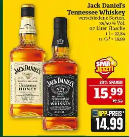 Marktkauf Jack daniel's tennessee whiskey Angebot