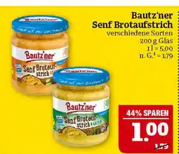 Marktkauf Bautz'ner senf brotaufstrich Angebot