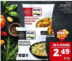 Marktkauf Frosta bratkartoffel hähnchen pfanne, tagliatelle wildlachs Angebot