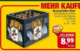 Marktkauf Hasseröder bier Angebot