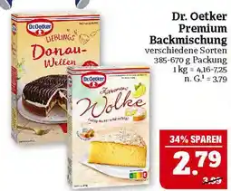 Marktkauf Dr. oetker premium backmischung Angebot