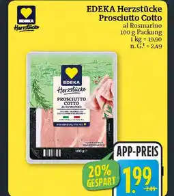 Marktkauf Edeka herzstücke prosciutto cotto Angebot