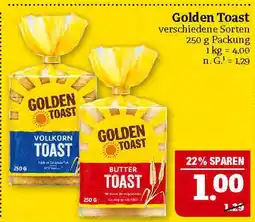 Marktkauf Golden toast golden toast Angebot