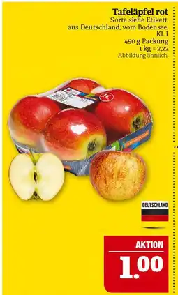 Marktkauf Tafeläpfel rot Angebot