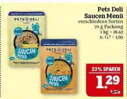 Marktkauf Pets deli saucen menü Angebot