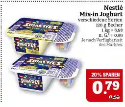 Marktkauf Nestlé mix-in joghurt Angebot