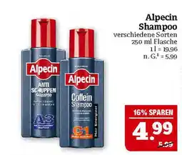 Marktkauf Alpecin shampoo Angebot