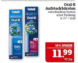 Marktkauf Oral-b aufsteckbürsten Angebot