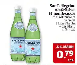 Marktkauf San pellegrino mineralwasser Angebot