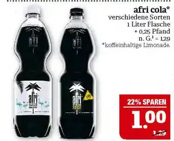 Marktkauf Afri cola Angebot