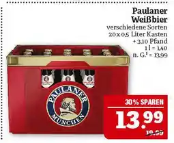 Marktkauf Paulaner weißbier Angebot