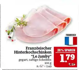 Marktkauf Le jamby französischer hinterkochschinken Angebot