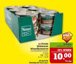 Marktkauf Weimarer wurstkonserve Angebot