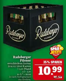 Marktkauf Radeberger pilsner Angebot