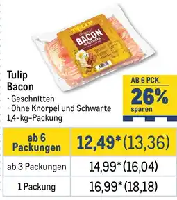 METRO Tulip Bacon Angebot