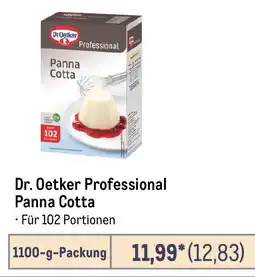 METRO Dr. Oetker Professional Panna Cotta Angebot