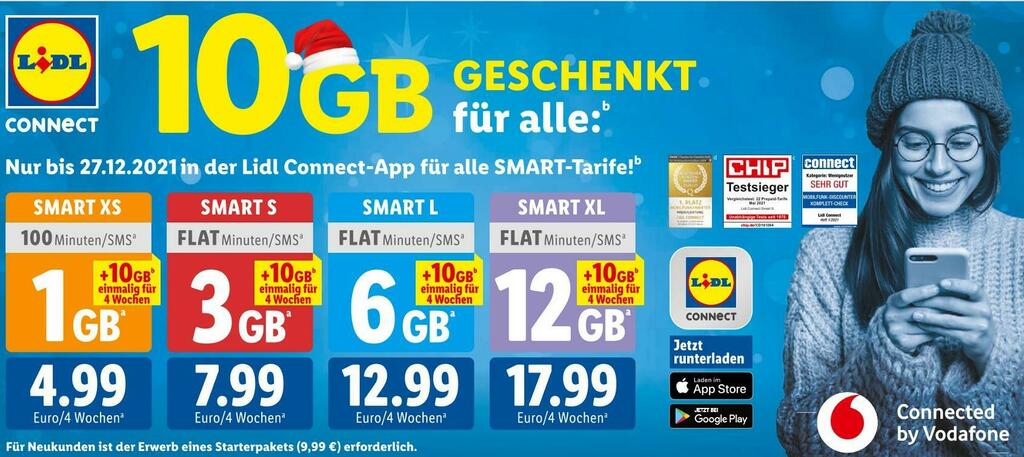 Lidl connect smart-tarife Angebot bei Lidl
