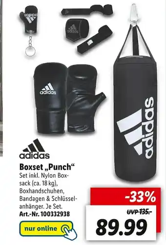 Lidl Adidas boxset „punch“ Angebot