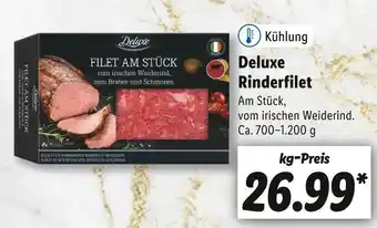 Lidl Deluxe rinderfilet Angebot