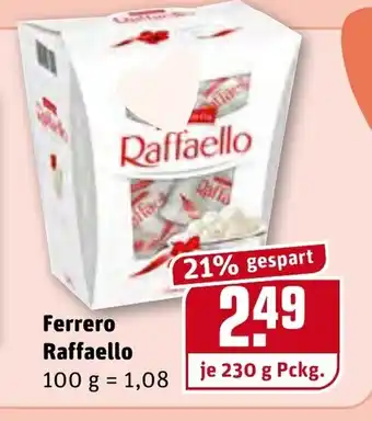 REWE Ferrero Raffaello 230g Angebot