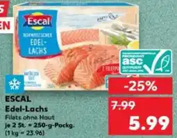 Kaufland ESCAL Edel-Lachs Angebot