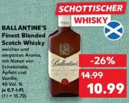 Kaufland BALLANTINE'S Finest Blended Scotch Whisky Angebot