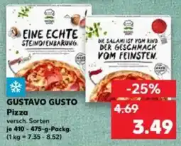 Kaufland GUSTAVO GUSTO Pizza Angebot