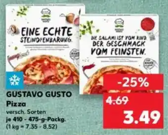 Kaufland GUSTAVO GUSTO Pizza Angebot