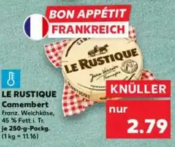 Kaufland LE RUSTIQUE Camembert Angebot