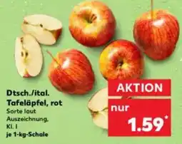 Kaufland Dtsch./ital. Tafeläpfel, rot Angebot