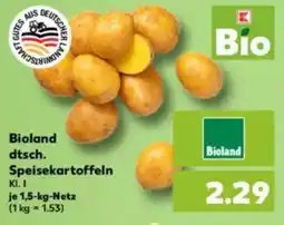 Kaufland Bioland dtsch. Speisekartoffeln Angebot