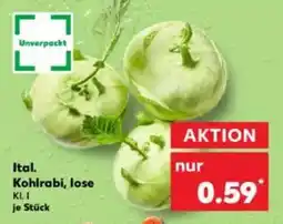 Kaufland Ital. Kohlrabi, lose Angebot