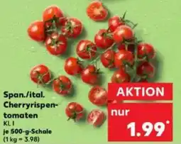 Kaufland Span./ital. Cherryrispen- tomaten Angebot