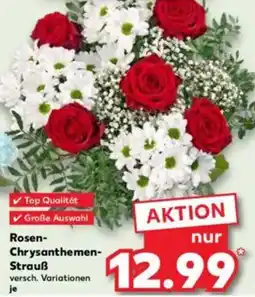 Kaufland Rosen- Chrysanthemen- Strauß Angebot