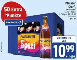 Edeka Paulaner Spezi Angebot