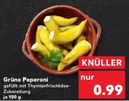 Kaufland Grüne Peperoni Angebot