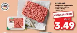 Kaufland K-PURLAND Hackfleisch gemischt Angebot