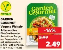 Kaufland GARDEN GOURMET Vegane Fleisch- Alternative Angebot