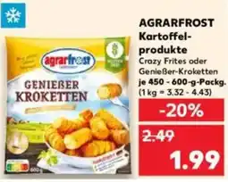 Kaufland AGRARFROST Kartoffel- produkte Angebot