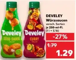 Kaufland DEVELEY Würzsaucen Angebot