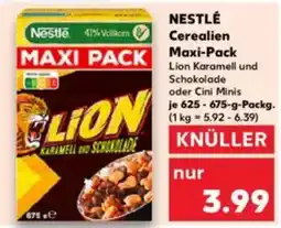 Kaufland NESTLÉ Cerealien Maxi-Pack Angebot