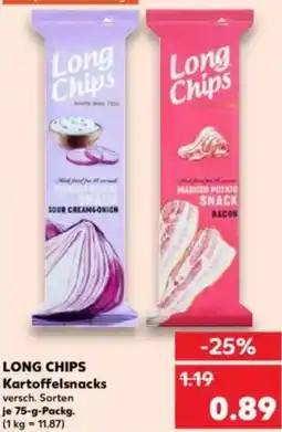 Kaufland LONG CHIPS Kartoffelsnacks Angebot