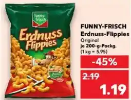 Kaufland FUNNY-FRISCH Erdnuss-Flippies Angebot