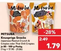 Kaufland MITSUBA Knusprige Snacks Angebot