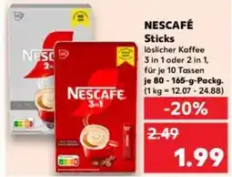 Kaufland NESCAFÉ Sticks Angebot