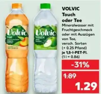 Kaufland VOLVIC Touch oder Tee Angebot